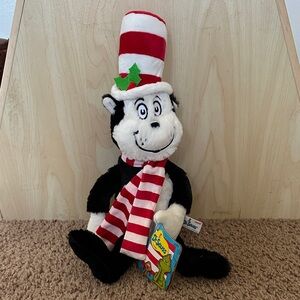 Dr. Seuss Cat in the Hat Plush - Red, White, Black
